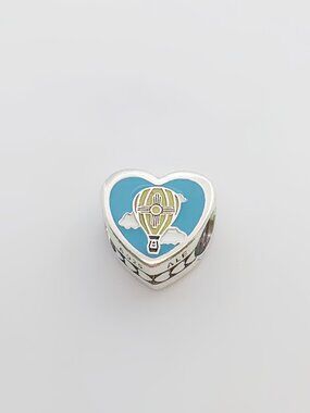 Pandora  Santa Fe New Mexico Exclusive Heart Charm Pendant